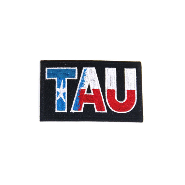 Parche de bordado de logotipo de marca personalizado para prendas de vestir