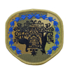 Emblemas de ropa Parche de bordado colorido para prendas de vestir