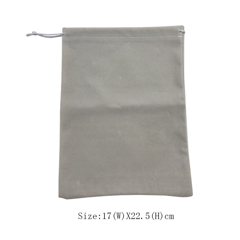 Bolsa de terciopelo pequeña de maquillaje portátil para embalaje